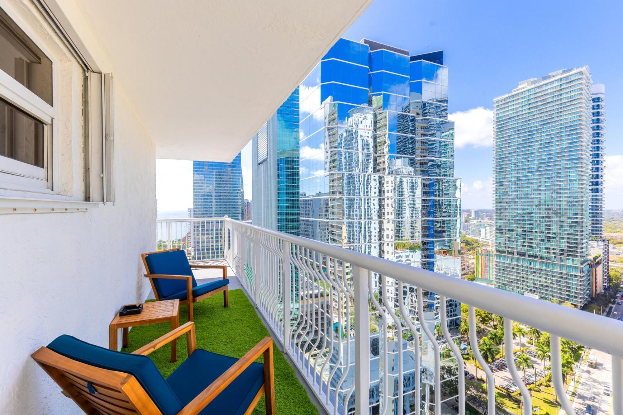 Upscale Brickell 3 Bedroom With Water Views And Free Parking Miami Extérieur photo