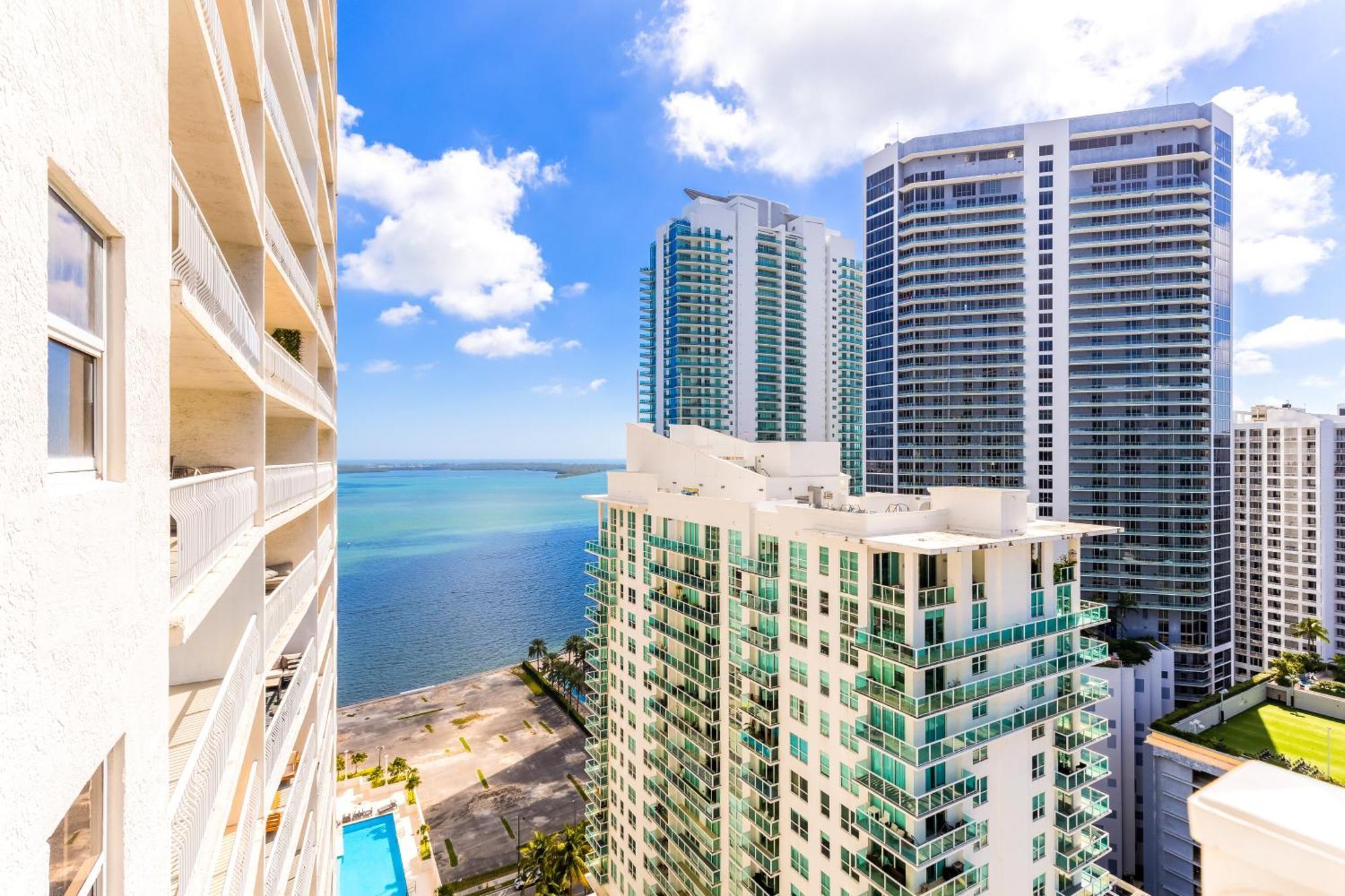 Upscale Brickell 3 Bedroom With Water Views And Free Parking Miami Extérieur photo