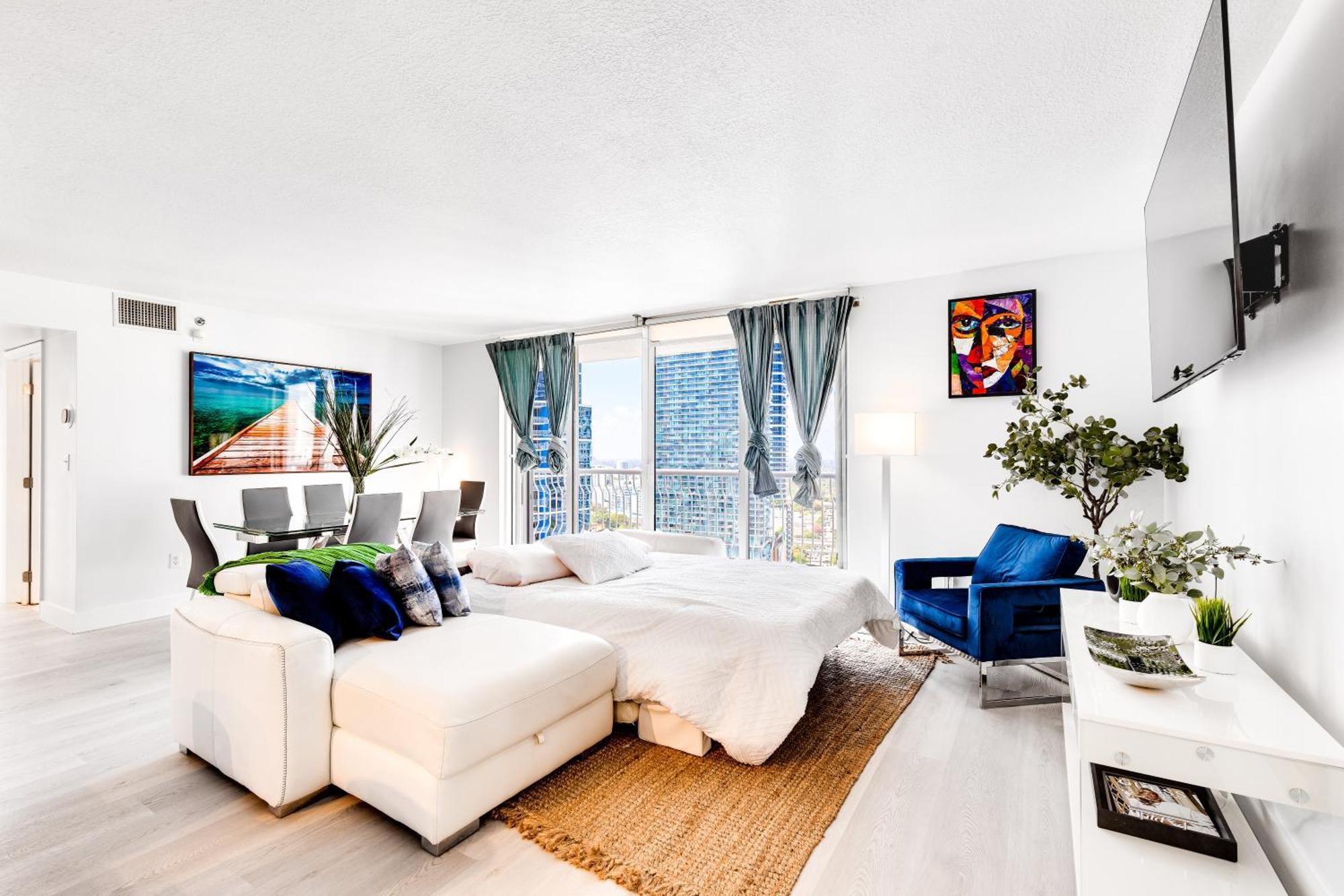 Upscale Brickell 3 Bedroom With Water Views And Free Parking Miami Extérieur photo